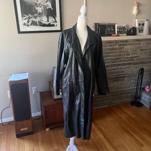 Leather Trench
